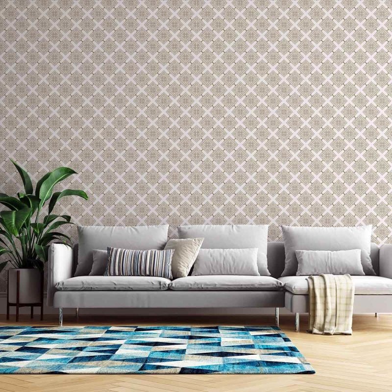 Papel de Parede Adesivo Indiano N205596 - Papel na Parede