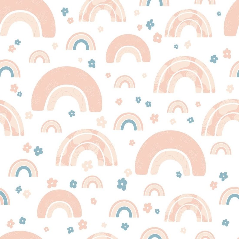 Papel de Parede Adesivo Infantil Arco Iris N017103 - Papel na Parede