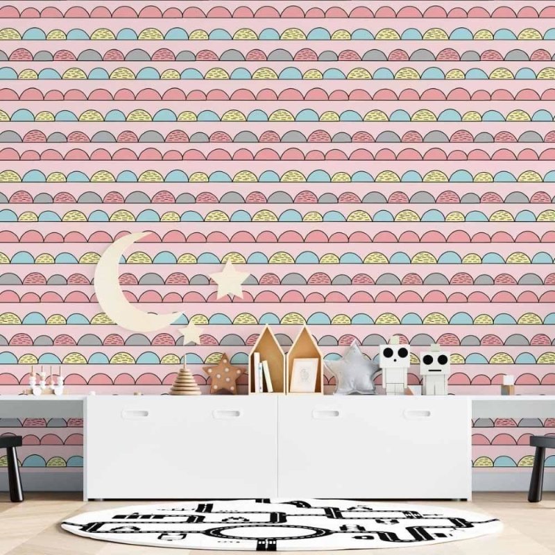 Papel de Parede Adesivo Infantil Arcos N015142 - Papel na Parede