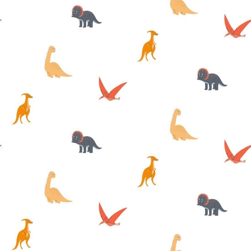 Papel de Parede Adesivo infantil Dinossauros N014137 - Papel na Parede