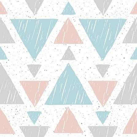 Papel de Parede Adesivo Infantil Geométrico 565396144 - Papel na Parede