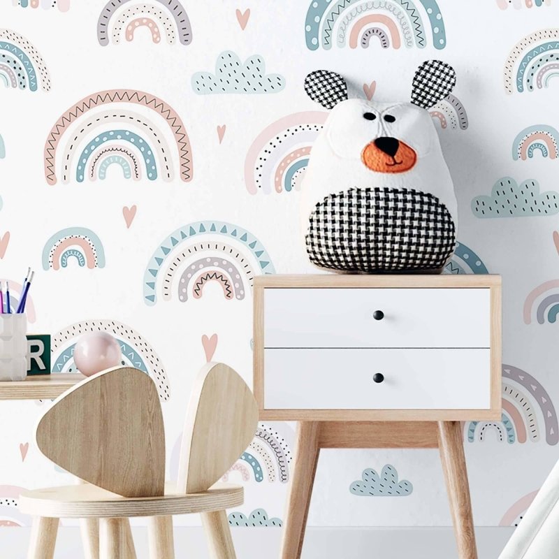 Papel de Parede Adesivo Infantil Jovem N02077 - Papel na Parede