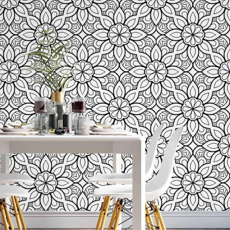 Papel de Parede Adesivo infantil mandalas N014142 - Papel na Parede