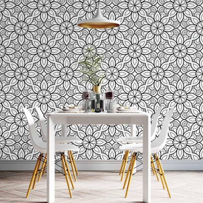 Papel de Parede Adesivo infantil mandalas N014142 - Papel na Parede