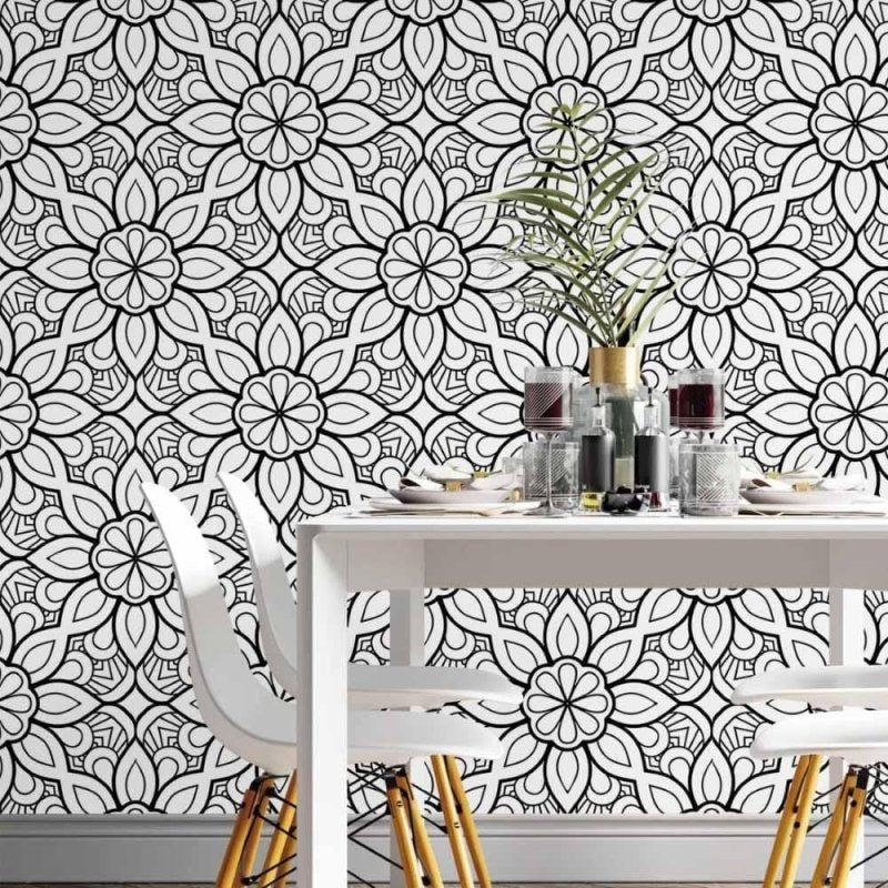 Papel de Parede Adesivo infantil mandalas N014142 - Papel na Parede