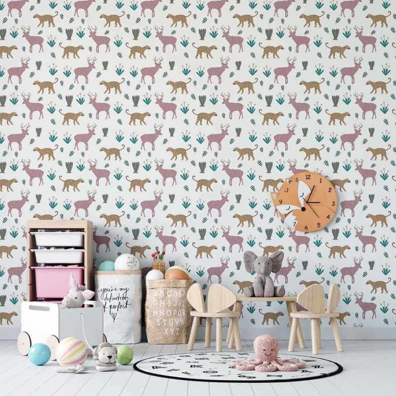 Papel de Parede Adesivo Infantil N02055 - Papel na Parede