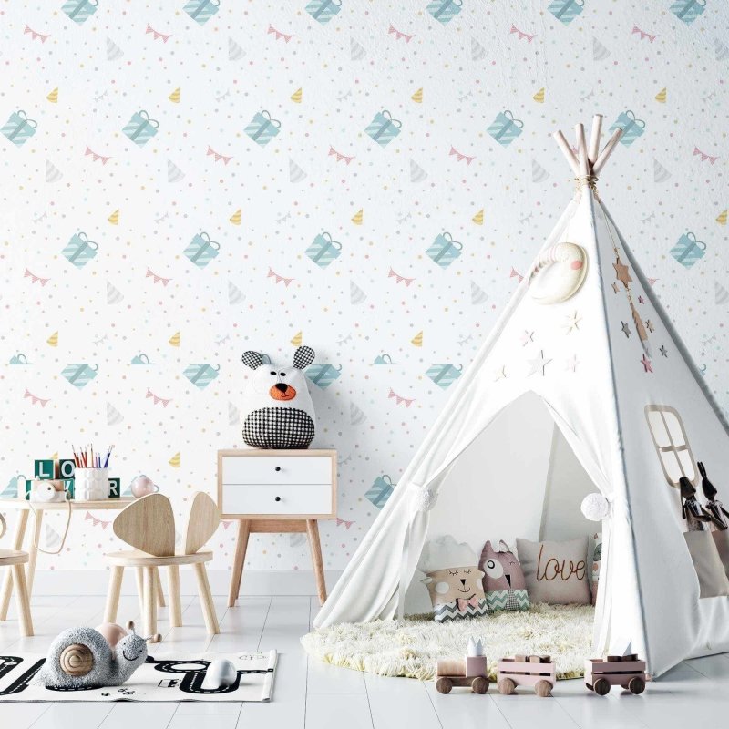 Papel de Parede Adesivo Infantil N02056 - Papel na Parede