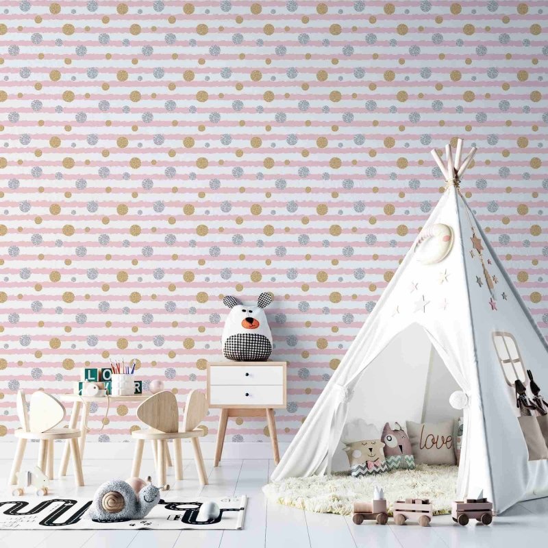 Papel de Parede Adesivo Infantil N108A - Papel na Parede