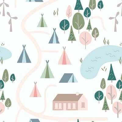 Papel de Parede Adesivo Infantil N119C - Papel na Parede