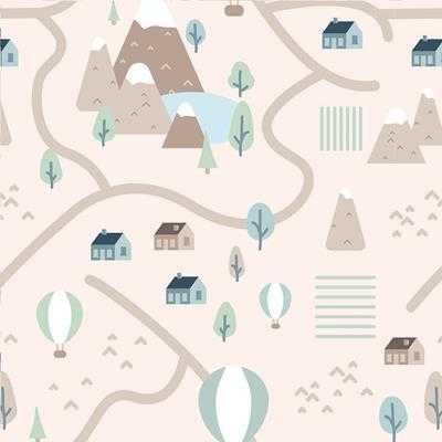 Papel de Parede Adesivo Infantil N119H - Papel na Parede