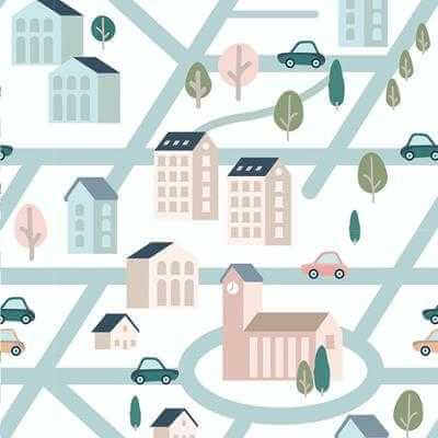 Papel de Parede Adesivo Infantil N119I - Papel na Parede