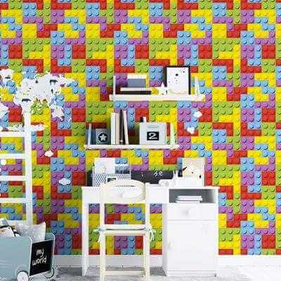 Papel de Parede Adesivo Infantil N1801248 - Papel na Parede