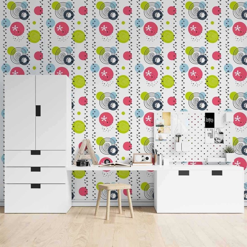 Papel de Parede Adesivo Infantil N1901301C - Papel na Parede