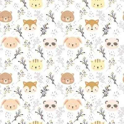 Papel de Parede Adesivo Infantil N190174 - Papel na Parede