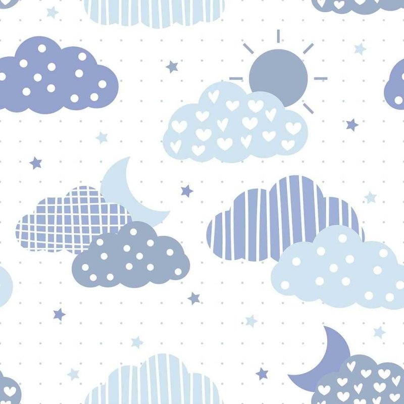 Papel de Parede Adesivo Infantil N20320 - Papel na Parede