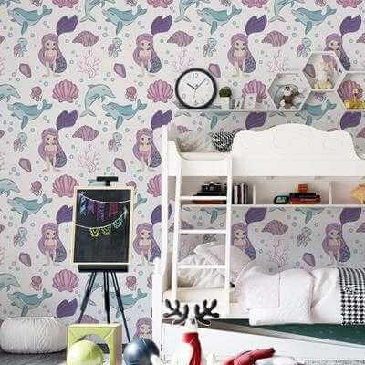 Papel de Parede Adesivo Infantil N24595 - Papel na Parede