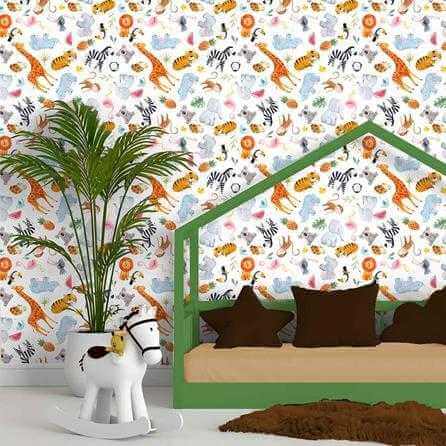 Papel de Parede Adesivo Infantil N308 - Papel na Parede