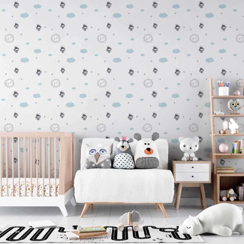 Papel de Parede Adesivo Infantil N633 - Papel na Parede