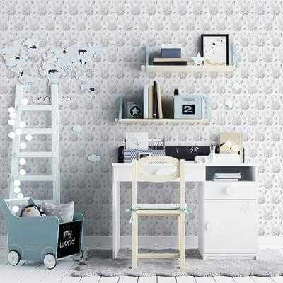 Papel de Parede Adesivo Infantil NO8PD4M1 - Papel na Parede