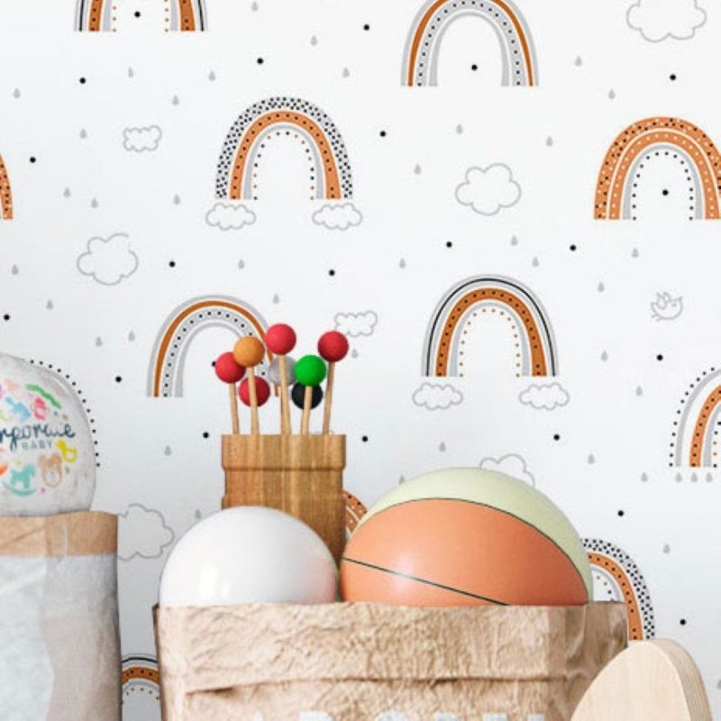 Papel de Parede Adesivo Infantil Unicornios N016034 - Papel na Parede