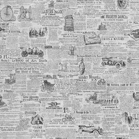 Papel de Parede Adesivo Jornal Vintage 11069153 - Papel na Parede
