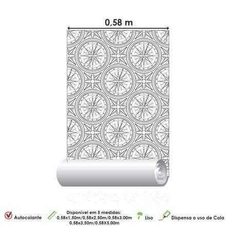 Papel de Parede Adesivo Jovem Bússulas 366751715 - Papel na Parede