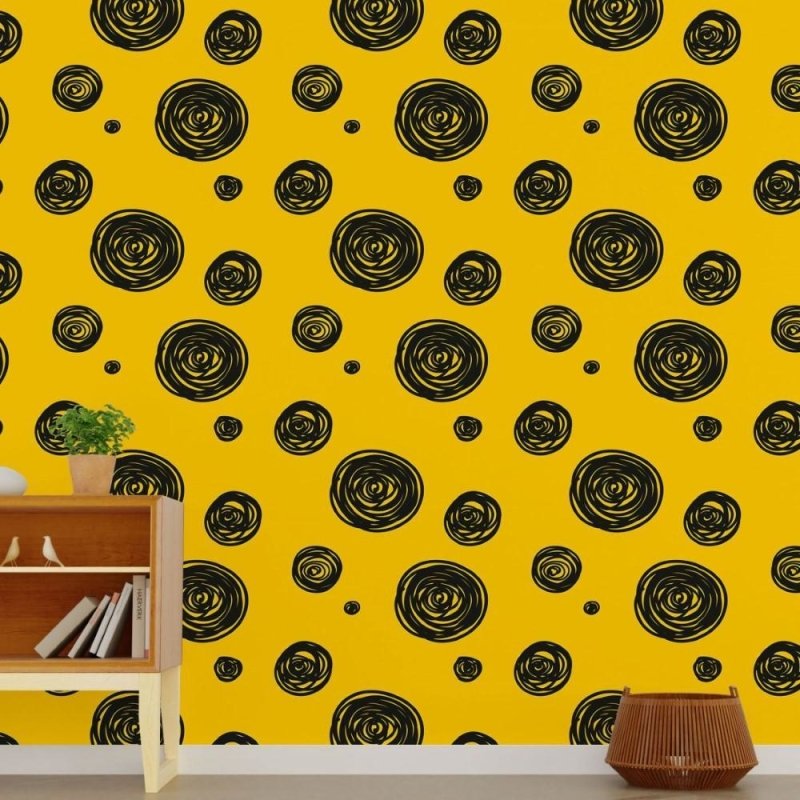 Papel de Parede Adesivo Jovem Círculos N015103 - Papel na Parede