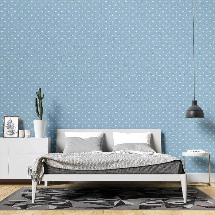 Papel de Parede Adesivo Jovem Coração N02147 - Papel na Parede