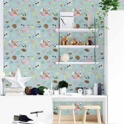 Papel de Parede Adesivo Jovem N1801692 - Papel na Parede