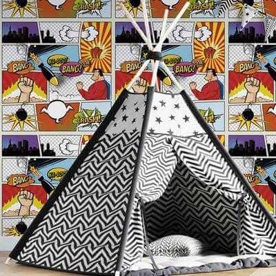 Papel de Parede Adesivo Jovem N1901206 - Papel na Parede