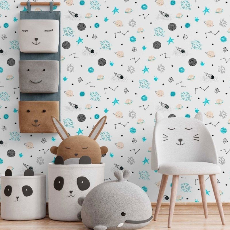 Papel de Parede Adesivo jovem universo N014151 - Papel na Parede