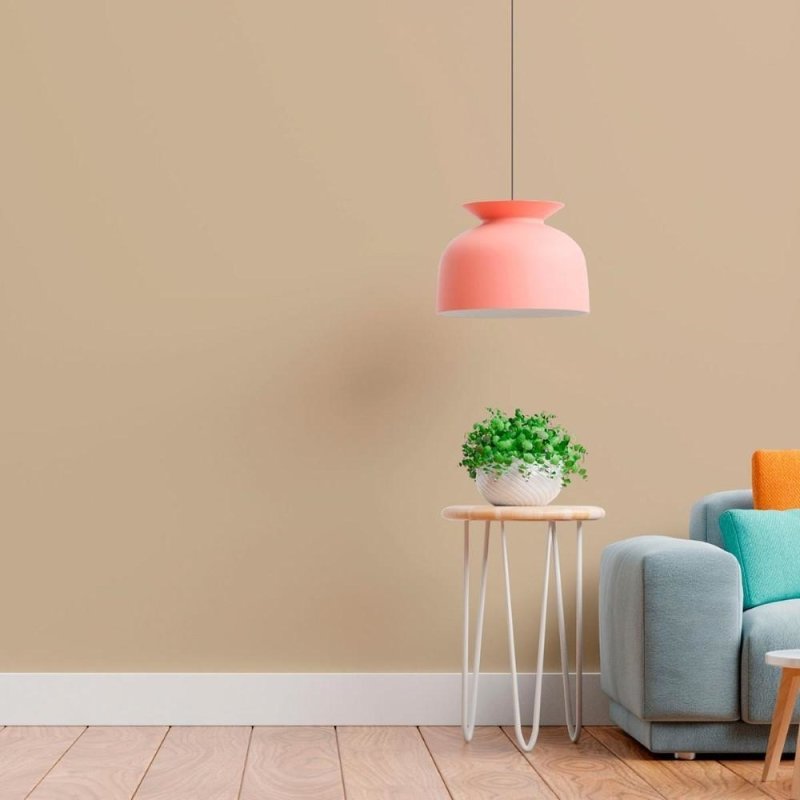 Papel de Parede Adesivo Liso Neutro Camurça N011037 - Papel na Parede