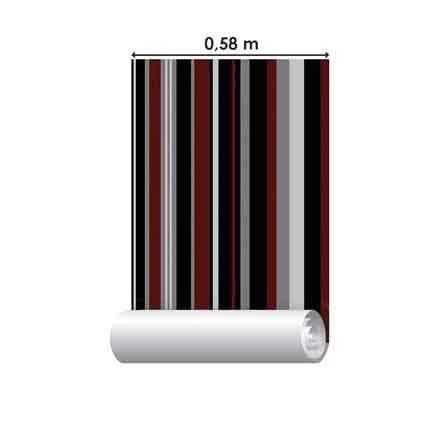 Papel de Parede Adesivo Listrado 577 - Papel na Parede