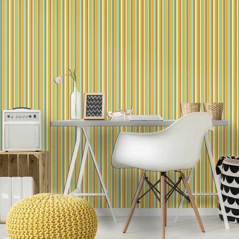 Papel de Parede Adesivo Listrado 900 - Papel na Parede