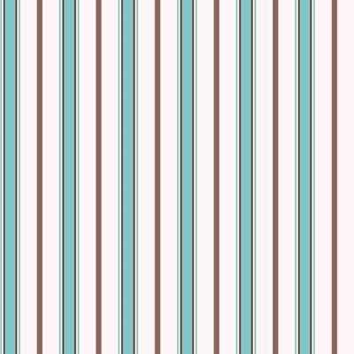 Papel de Parede Adesivo Listrado Azul Branco Marrom 311880254 - Papel na Parede