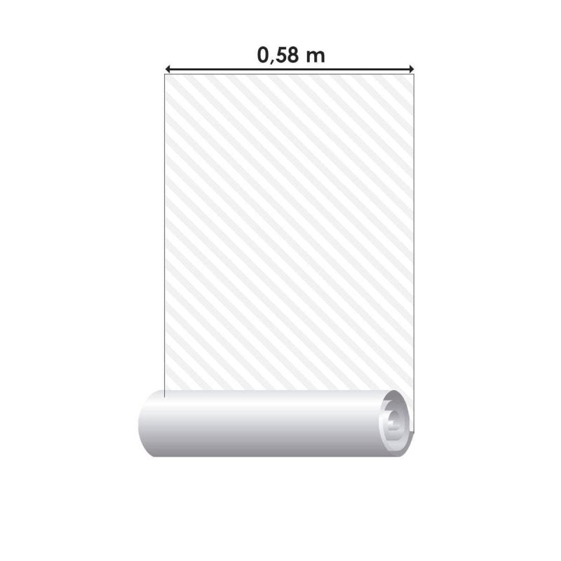 Papel de Parede Adesivo Listrado Cinza N010087 - Papel na Parede