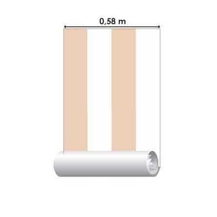 Papel de Parede Adesivo Listrado Clássico 1057b - Papel na Parede