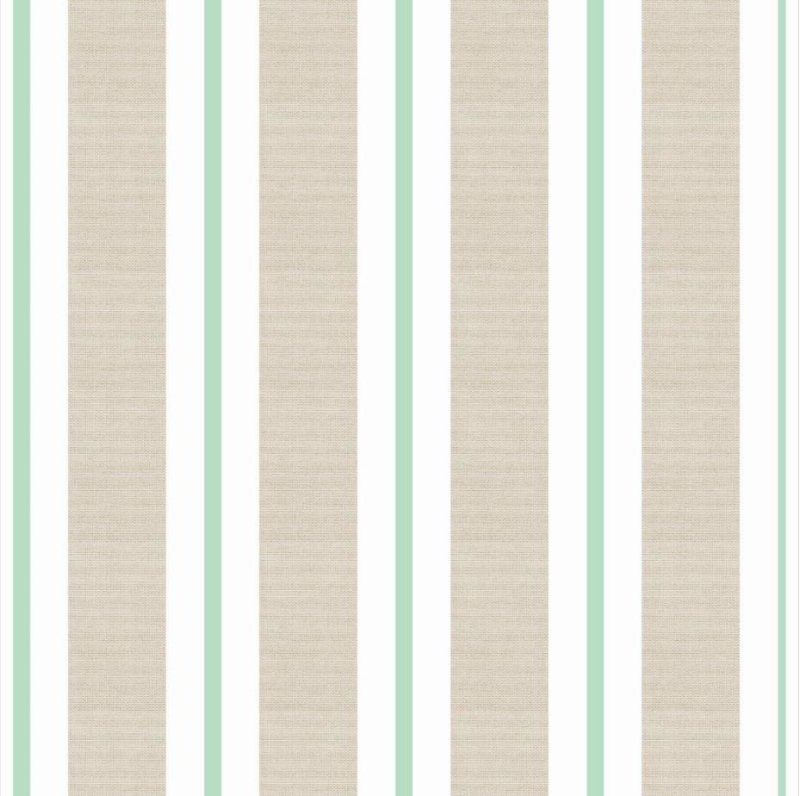 Papel de Parede Adesivo Listrado Clássico Verde 63541 - Papel na Parede