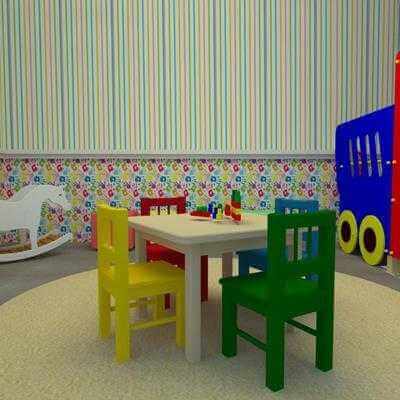 Papel de Parede Adesivo Listrado Colorido 0717 - Papel na Parede