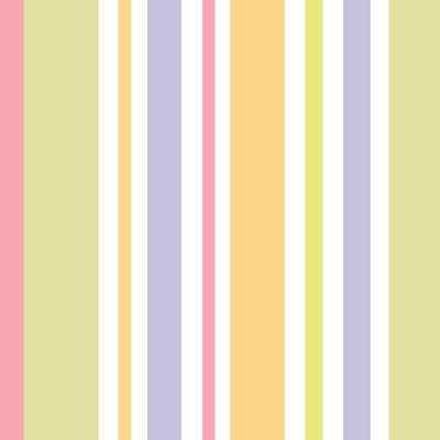 Papel de Parede Adesivo Listrado Colorido 0721 - Papel na Parede