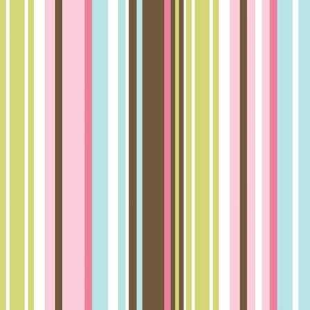 Papel de Parede Adesivo Listrado Colorido 0723 - Papel na Parede