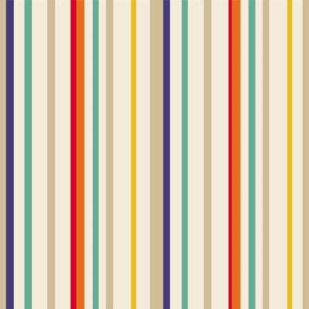 Papel de Parede Adesivo Listrado Colorido 45564 - Papel na Parede