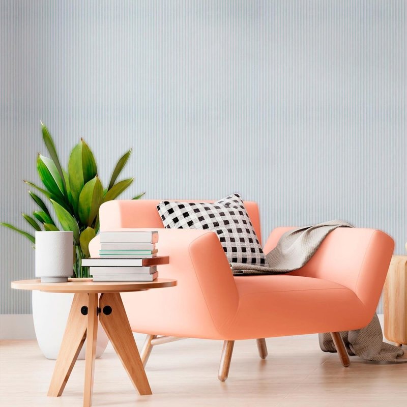 Papel de Parede Adesivo Listrado N010099 - Papel na Parede