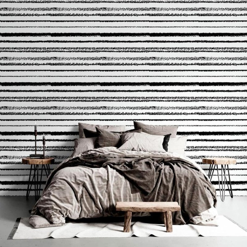 Papel de Parede Adesivo Listrado N010170 - Papel na Parede