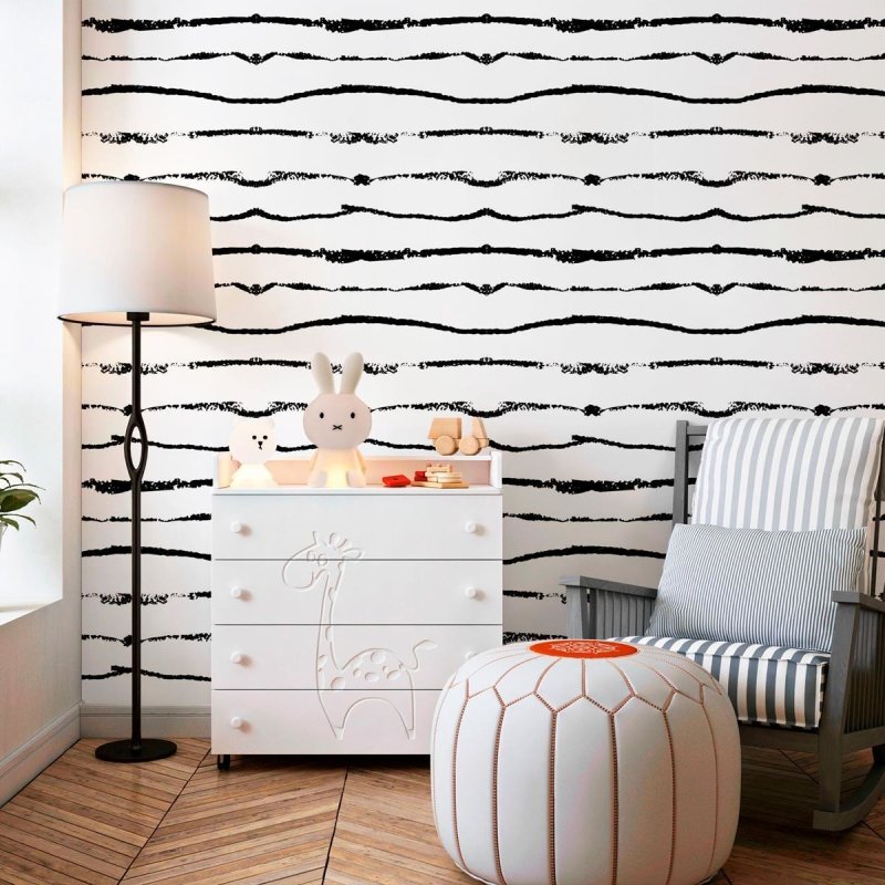 Papel de Parede Adesivo Listrado N010171 - Papel na Parede