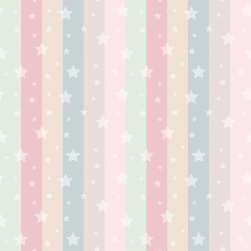 Papel de Parede Adesivo Listrado Stars N019029 - Papel na Parede