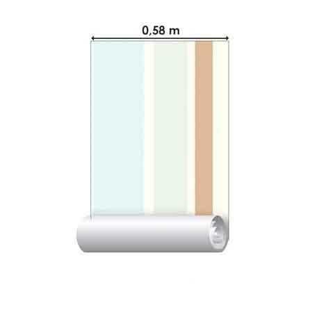 Papel de Parede Adesivo Listrado Tons Pastéis 012543 - Papel na Parede