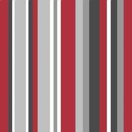 Papel de Parede Adesivo Listrado Vermelho e Cinza 1065 - Papel na Parede