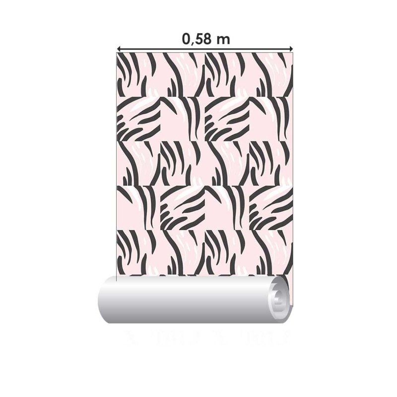 Papel de Parede Adesivo Litras irregulares N08213 - Papel na Parede