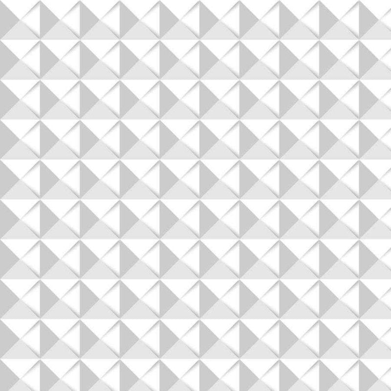 Papel de Parede Adesivo Logangos 3D Off White N06216 - Papel na Parede